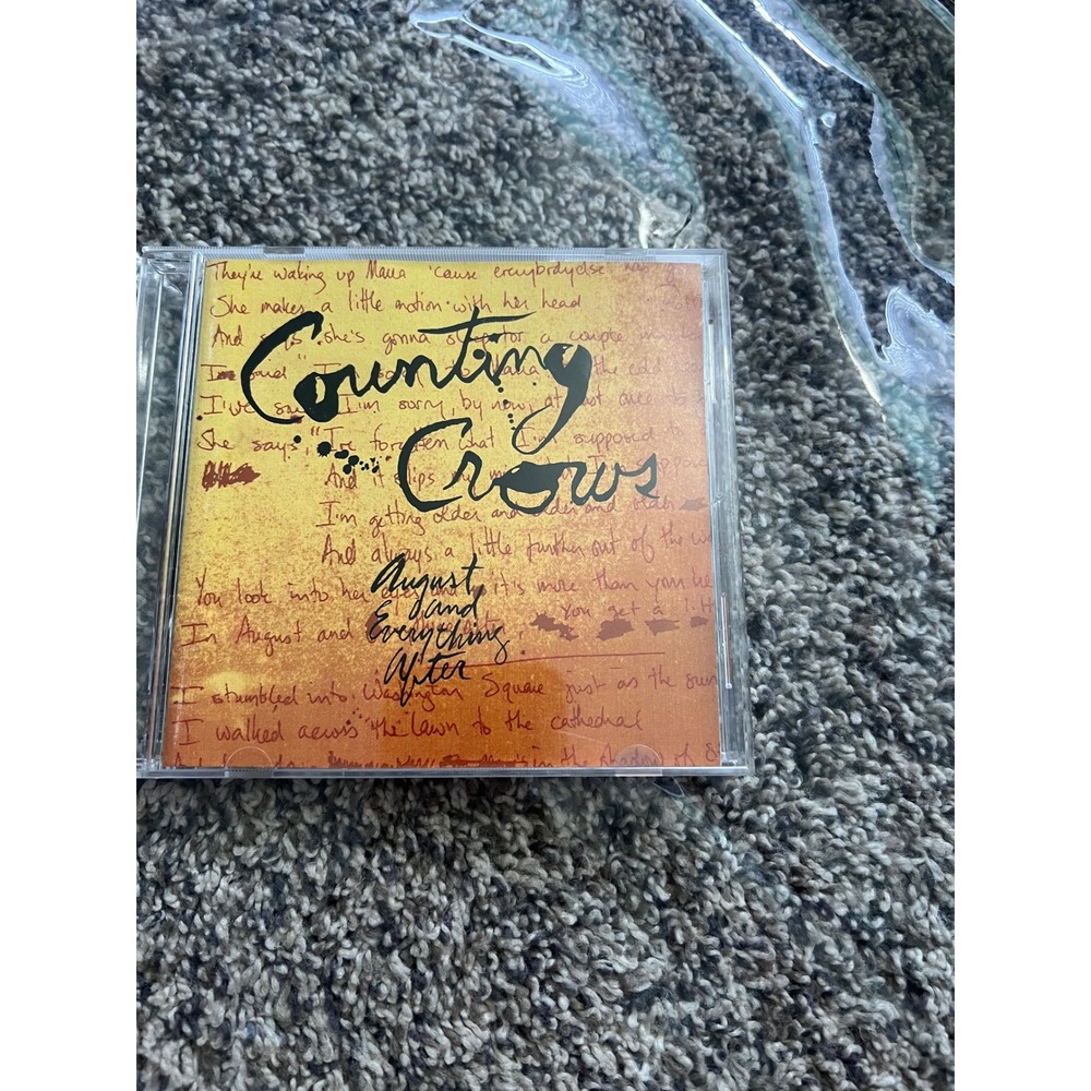 Counting Crows August and Everything AfterCD-1993 Alternative Rock GeffenRecords